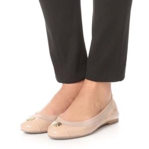 Tory Burch Jolie Ballet Flats Light Oak